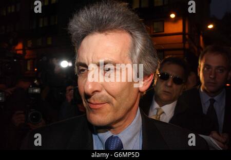 Van Hoogstraten verlässt Old Bailey Stockfoto