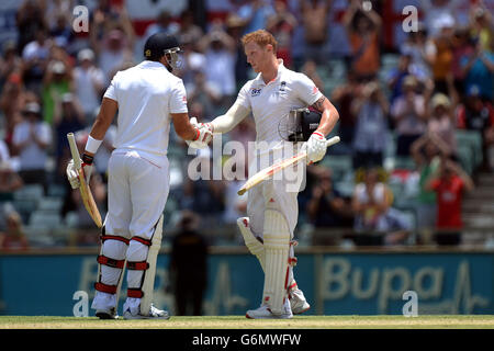 Kricket - der Asche 2013 / 14 - dritten Test - Tag 5 - Australien V England - WACA Stockfoto