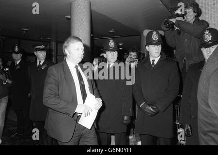 Beschäftigung - Miners' Strike - NUM Meeting - London Stockfoto