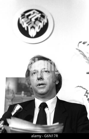 Beschäftigung - Miners' Strike - London Stockfoto