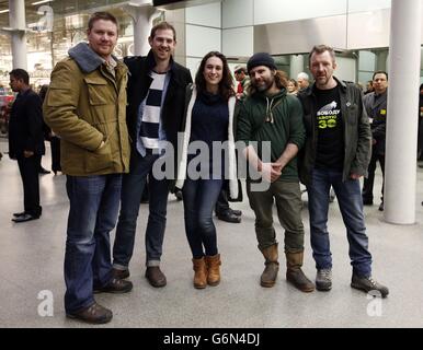 Greenpeace Arktis Verhaftungen Stockfoto