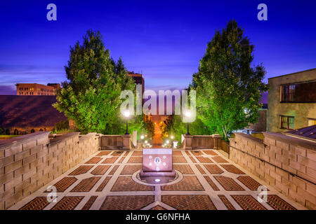 Das Purple Heart-Denkmal am Monument-Terrasse in Lynchburg, Virginia, USA. Stockfoto