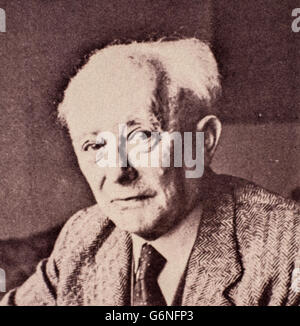 Max Born (Breslau, 11. Dezember 1882 - Göttingen, 5. Januar 1970) war ein deutscher Physiker und Mathematiker eingebürgerte Briten, Nobelpreis für Physik 1954 für wichtige Forschungen in der Quantenmechanik und vor allem die statistische Interpretation der Wellenfunktion. Stockfoto