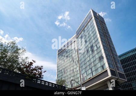 Das Standard High Line Hotel ist ein luxuriöses Boutique-Hotel in New York City, USA 2016 Stockfoto