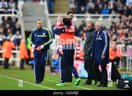 Fußball - Barclays Premier League - Newcastle United gegen Stoke City - St James' Park Stockfoto