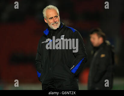 Fußball - Sky Bet Championship - Doncaster Rovers gegen Ipswich Town - Keepmoat Stadium. Mick McCarthy, Stadtmanager von Ipswich Stockfoto