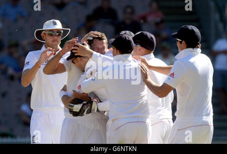 Kricket der Asche 2013 / 14 - vierte Test - Australien V England - Tag 2 - MCG Stockfoto