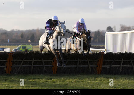 Horse Racing - 2013 William Hill Yorkshire Winter Festival - Tag eins - Wetherby Rennbahn Stockfoto