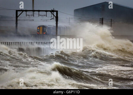 3. Jan Winterwetter Stockfoto