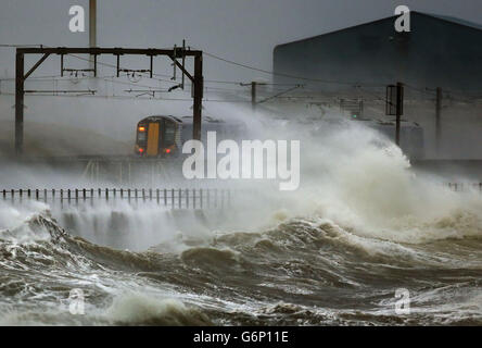 3. Jan Winterwetter Stockfoto