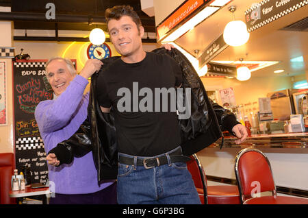 Glückliche Tage der musikalischen Photocall - London Stockfoto