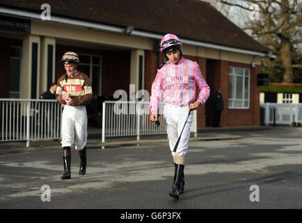 Pferderennen - Lingfield Park Stockfoto