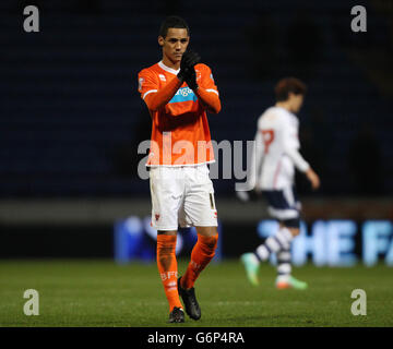 Fußball - FA-Cup - 3. Runde - Bolton Wanderers V Blackpool - Reebok Stadium Stockfoto