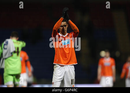 Fußball - FA-Cup - 3. Runde - Bolton Wanderers V Blackpool - Reebok Stadium Stockfoto