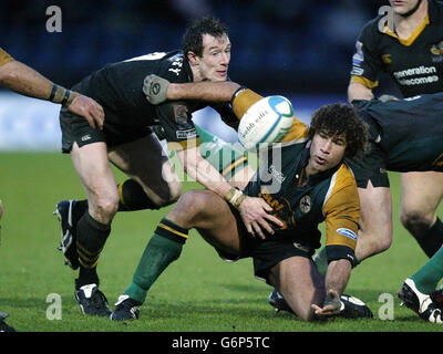 RUGBYU Wespen V Celtic Warriors Stockfoto