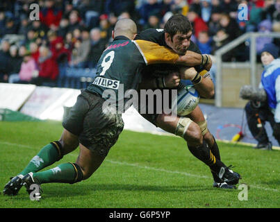 RUGBYU Wespen V Celtic Stockfoto