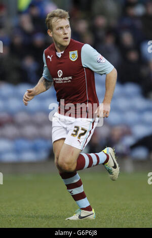 Fußball - Sky Bet Championship - Burnley / Huddersfield Town - Turf Moor. Scott Arfield, Burnley. Stockfoto