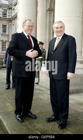 Schwedische Ministerpräsident in Dublin Stockfoto