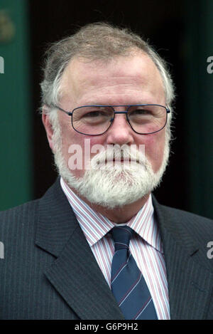 Tony Ashby kommt zu einem Edinburgh-tribunal Stockfoto