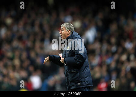 Fußball - FA Cup - Dritte Runde - Replay - Manchester City / Blackburn Rovers - Ewood Park. Brian Kidd, stellvertretender Manager von Manchester City Stockfoto