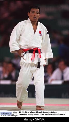 25-JUL-96. Die Olympischen Spiele In Atlanta. Judo. Guangjun Zhang, China Stockfoto