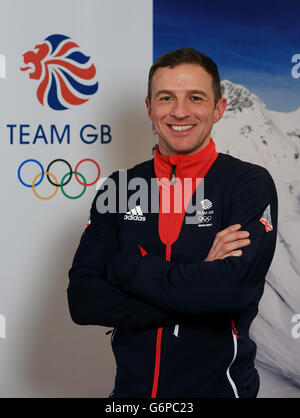 Olympischen Winterspiele - Adidas Team GB Kitting Session - Tag eins - Zentrum Stockfoto