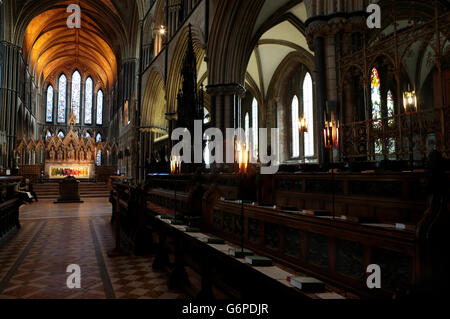 Worcester Cathedral - Lager Stockfoto