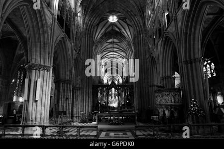 Worcester Cathedral - Lager Stockfoto