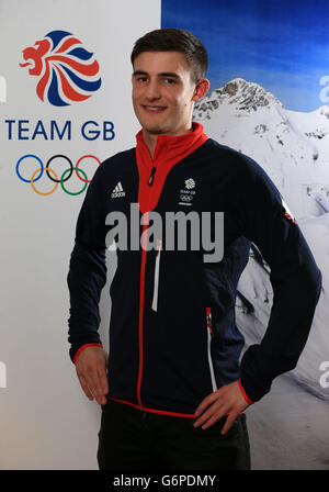 Olympischen Winterspiele - Team GB Kitting Session - Tag 3 - Adidas Zentrum Stockfoto