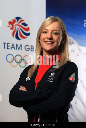 Olympischen Winterspiele - Adidas Team GB Kitting Session - Tag eins - Zentrum Stockfoto