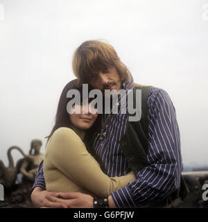 Musik - Deep Purple - Jon Lord und Verlobte Judith Fielding Stockfoto