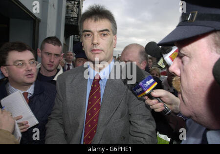 Ian Bailey ist Schadensersatz zugesprochen. Stockfoto