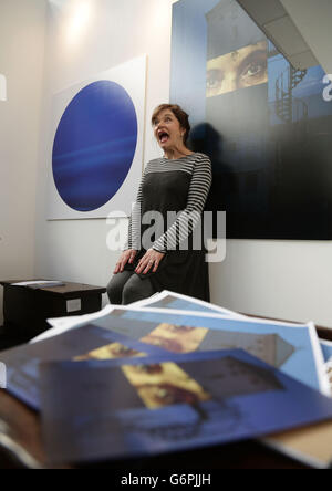 London die Kunstmesse preview Stockfoto