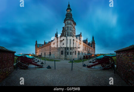 Schloss Kronborg. Kronborg befindet ich in Helsingør, Dänemark Stockfoto