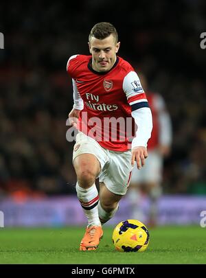 Fußball - Barclays Premier League - Arsenal gegen Fulham - Emirates Stadium. Jack Wilshere, Arsenal Stockfoto