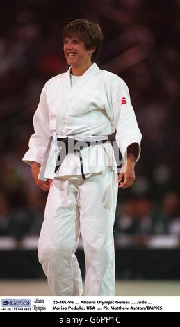 25-JUL-96, Atlanta Olympic Games, Judo, Marisa Pedulla, USA Stockfoto