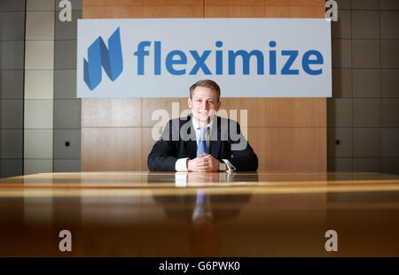 Start des Fleximize Stockfoto