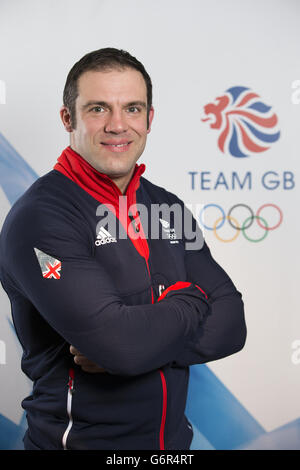 Olympischen Winterspiele - Adidas Team GB Kitting Session - Tag eins - Zentrum Stockfoto