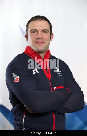 Olympischen Winterspiele - Adidas Team GB Kitting Session - Tag eins - Zentrum Stockfoto