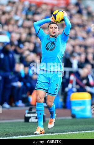 Fußball - Barclays Premier League - Swansea City / Tottenham Hotspur - Liberty Stadium. Kyle Walker, Tottenham Hotspur Stockfoto