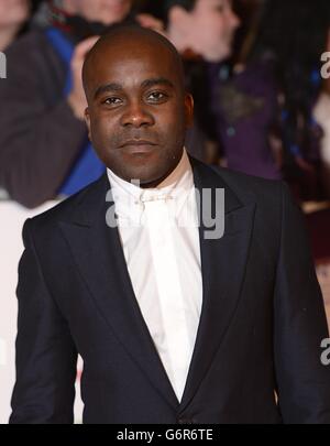 National Television Awards 2014 - Ankunft - London. Melvin O'Doom bei der Ankunft für die National Television Awards 2014 in der O2 Arena, London. Stockfoto