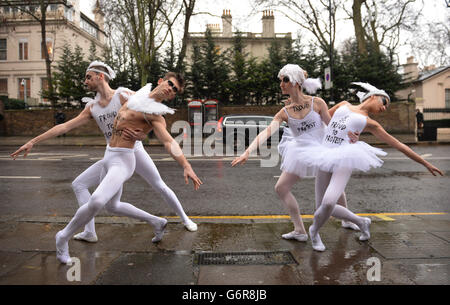 Homosexuell Rechte demo Stockfoto