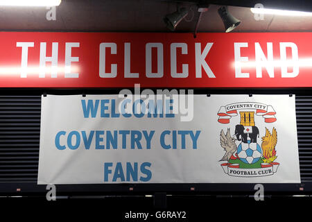 Fußball - Pokal - 4. Runde - Arsenal gegen Coventry City - Emirates Stadium Stockfoto