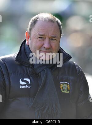 Fußball - Himmel Bet Meisterschaft - Yeovil V Leeds United - Huish Park Stockfoto