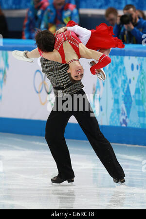 Olympischen Winterspiele in Sotschi - Tag 1 Stockfoto