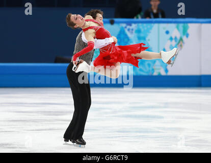 Olympischen Winterspiele in Sotschi - Tag 1 Stockfoto