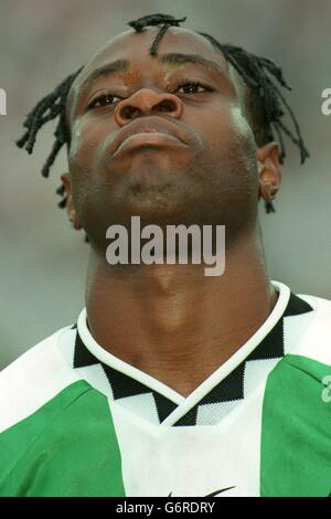 31-JUL-1996, Olympische Spiele in Atlanta, Männer Fußball. Nigeria – Brasilien. Taribo West Stockfoto