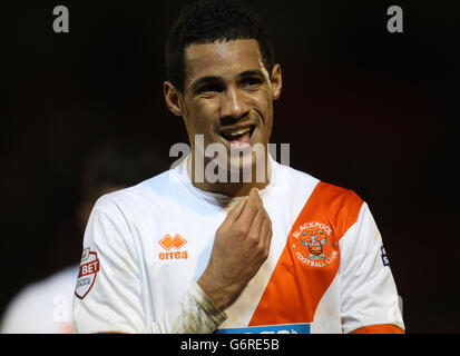 Fußball - Himmel Bet Meisterschaft - Barnsley V Blackpool Oakwell Stadium Stockfoto