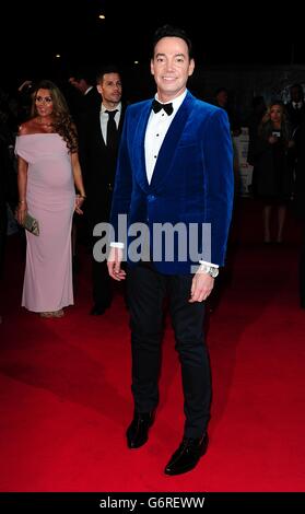 Craig Revel Horwood bei der Ankunft für die National Television Awards 2014 in der O2 Arena, London. Stockfoto