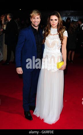 National Television Awards 2014 - Ankünfte - London Stockfoto